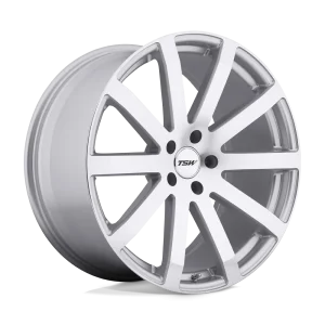 TSW Wheels – BROOKLANDS – Silver – 17″x8″ 45mm – Summer Wheels – 1780BRK455112S72